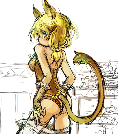 adventurer (final fantasy and 1 more) drawn by fujiwara_akina