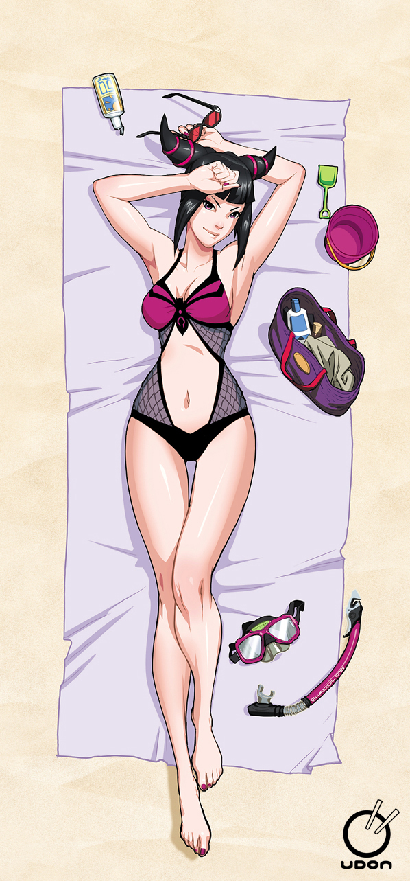 han juri (street fighter and 1 more) drawn by arnold_tsang