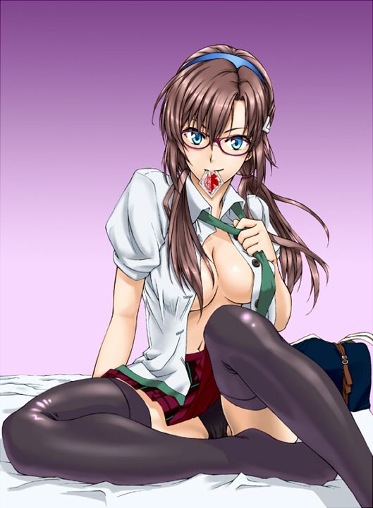 makinami mari illustrious (neon genesis evangelion and 2 more) drawn by swimmer?