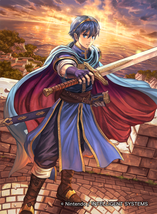 marth (fire emblem and 2 more) drawn by izuka_daisuke