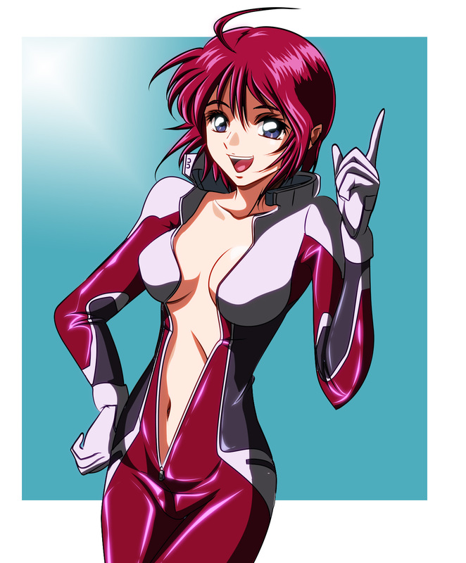 lunamaria hawke (gundam and 2 more) drawn by gentoku