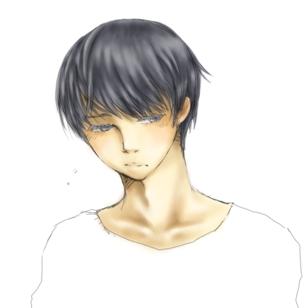 narukami yu (persona and 1 more) drawn by michinolu