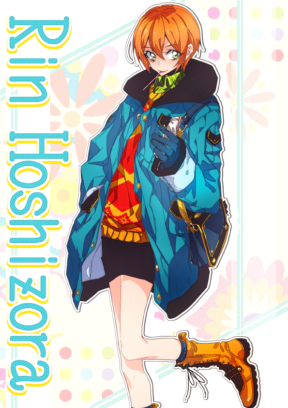 hoshizora rin (love live! and 1 more) drawn by tima