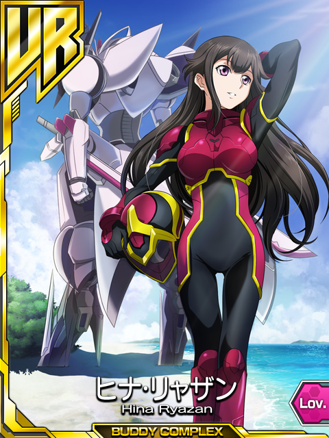 yumihara hina and fortuna (buddy complex and 1 more)