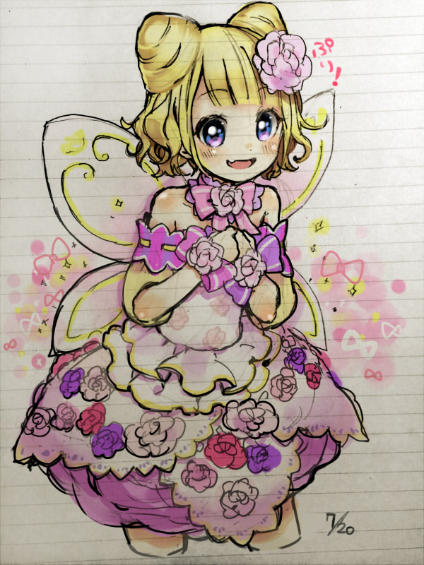 minami mirei (pretty series and 1 more) drawn by touyama_soboro
