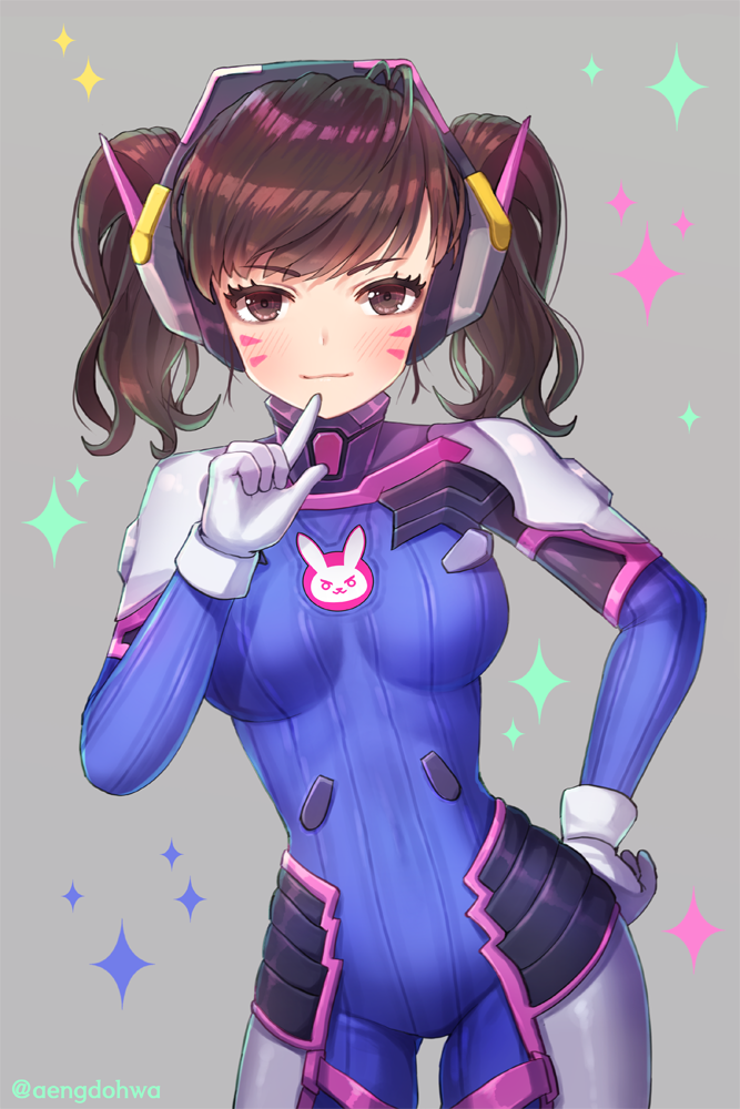d.va (overwatch and 1 more) drawn by hanato_(seonoaiko)