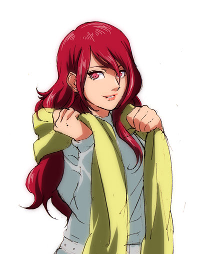 kirijou mitsuru (persona and 1 more) drawn by onikkun