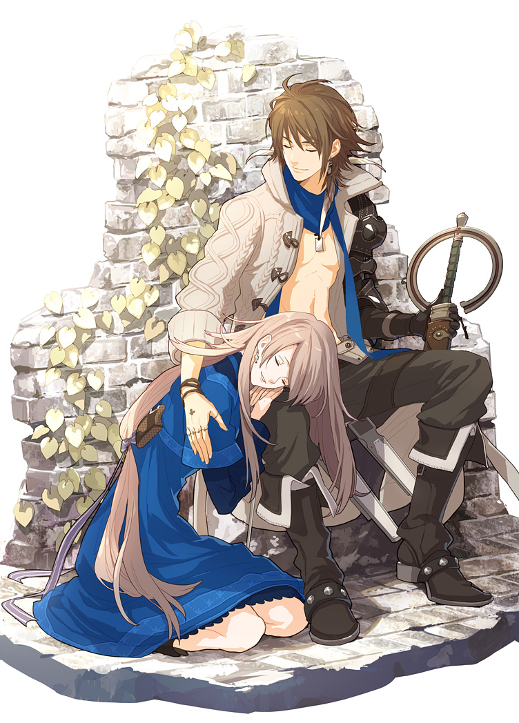 kanan and elza (the last story) drawn by toichi_(ik07)