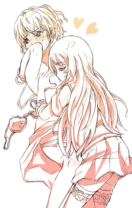 shokuhou misaki and gokusai kaibi (toaru majutsu no index and 1 more) drawn by sakasana_(kaisen_teikoku)