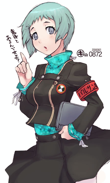 yamagishi fuuka (persona and 1 more) drawn by kei_jiei