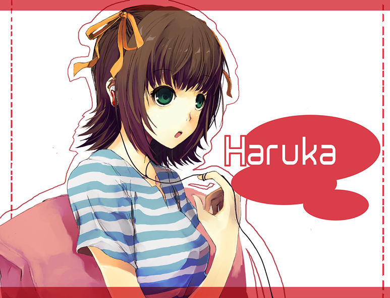 amami haruka (idolmaster and 1 more) drawn by pos_(shiratama-ya)
