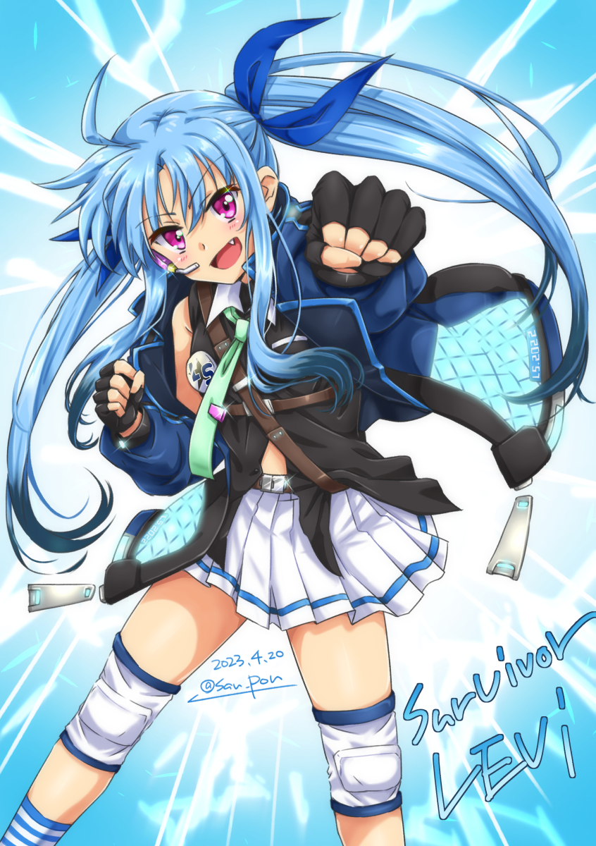levi the slasher (lyrical nanoha and 4 more) drawn by san-pon