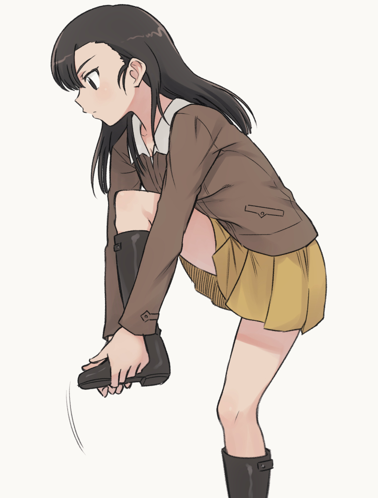 nishi kinuyo (girls und panzer) drawn by meis_(terameisu)