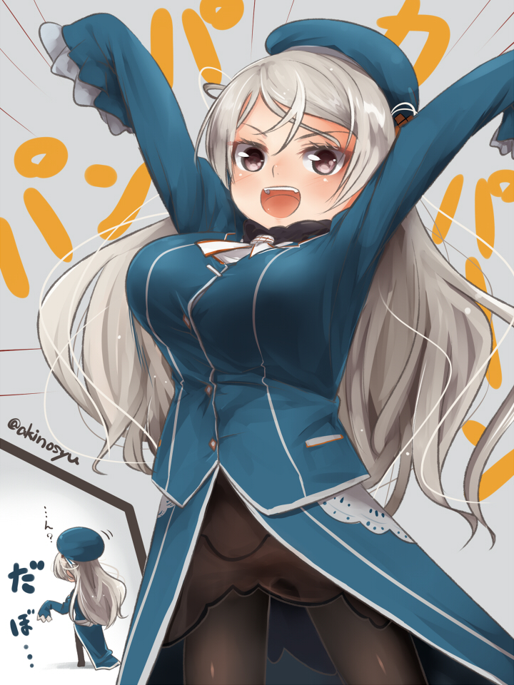 atago and conte di cavour (kantai collection) drawn by akino_shuu