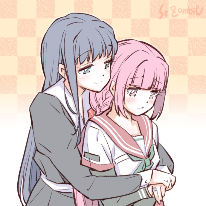 tamaki iroha and nanami yachiyo (mahou shoujo madoka magica and 1 more) drawn by studiozombie