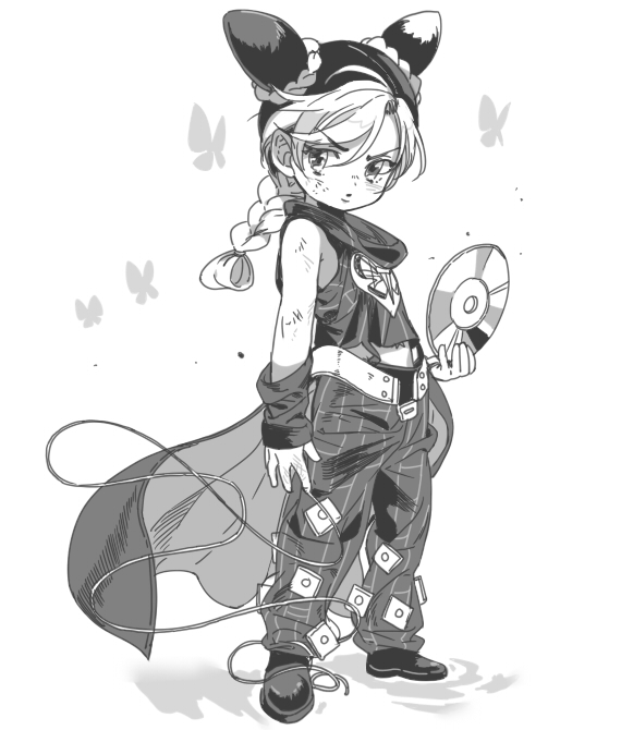 kujo jolyne (jojo no kimyou na bouken and 1 more) drawn by inzup