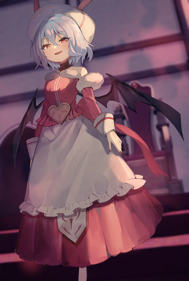 remilia scarlet (touhou and 1 more) drawn by yuki_(popopo)