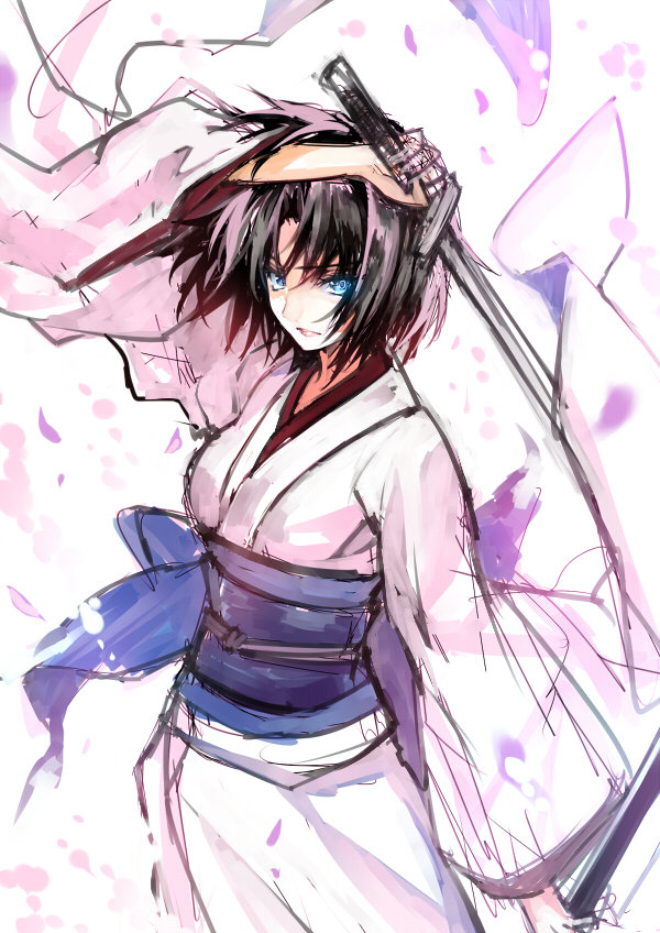ryougi shiki and void shiki (kara no kyoukai) drawn by creayus