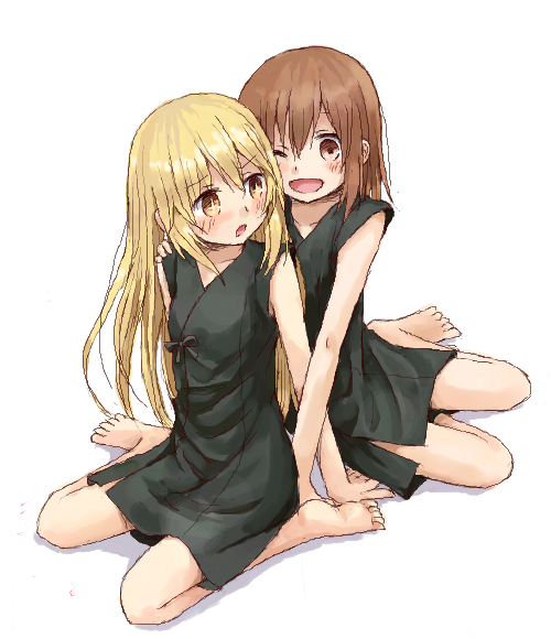 shokuhou misaki and dolly (toaru majutsu no index and 2 more) drawn by yuyuzuki_(yume_usagi)