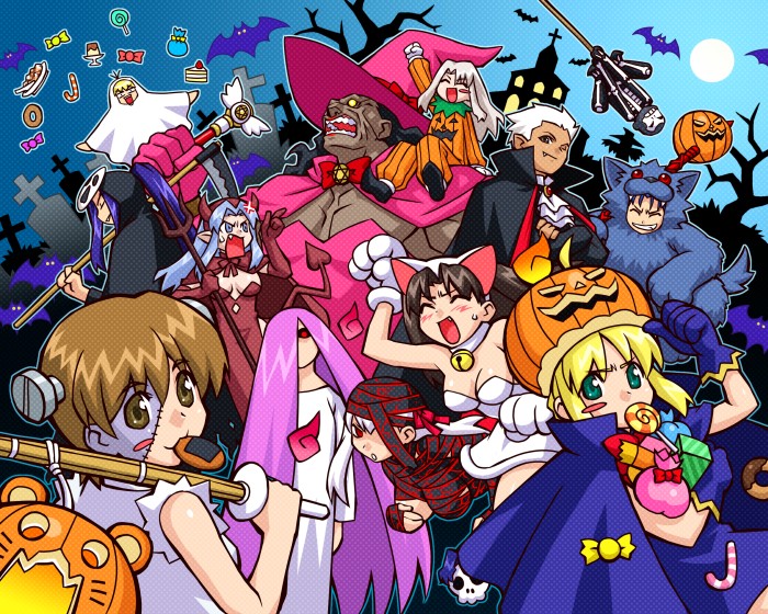 artoria pendragon, saber, tohsaka rin, illyasviel von einzbern, gilgamesh, and 15 more (fate and 1 more) drawn by zen_(kamuro)