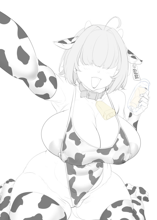 elegg (goddess of victory: nikke) drawn by konmori_(kinbou_sokai)