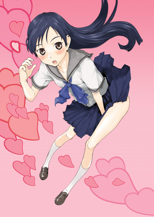 kisaragi chihaya (idolmaster and 1 more) drawn by tamaoki_benkyou
