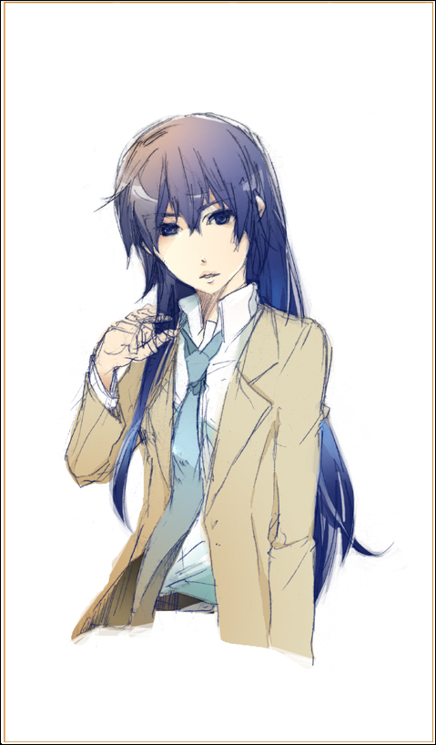 shirogane naoto (persona and 2 more) drawn by havie