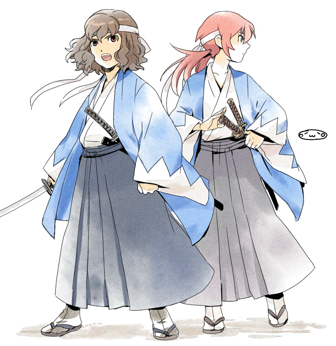 kirino ranmaru and shindou takuto (inazuma eleven and 1 more) drawn by mizuhara_aki