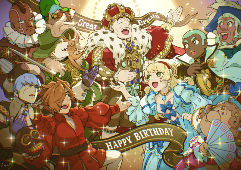 francoise arnoul, shimamura joe, jet link, albert heinrich, ivan whisky, and 5 more (cyborg 009) drawn by tanaotanako