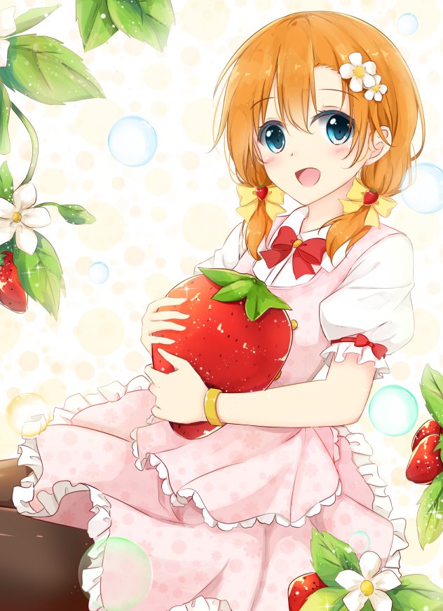 kosaka honoka (love live! and 1 more) drawn by shiina_kuro