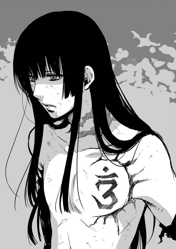 kanda yuu (d.gray-man) drawn by hitori_(edge)