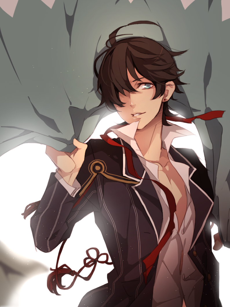 horikawa kunihiro (touken ranbu) drawn by yugake_(mrnmrm)