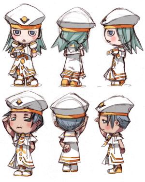 alice carroll and athena glory (aria) drawn by amano_kozue