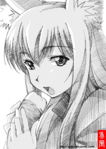 tenko kuugen (wagaya no oinari-sama) drawn by gofu