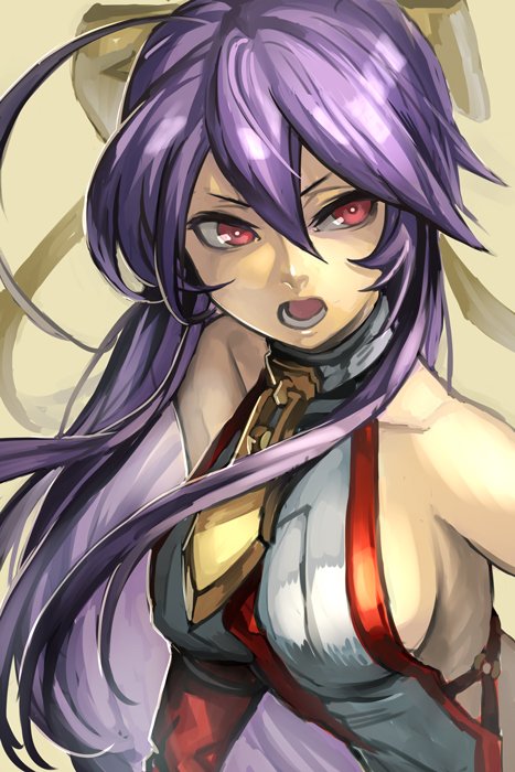 mai natsume (blazblue and 2 more) drawn by hungry_clicker