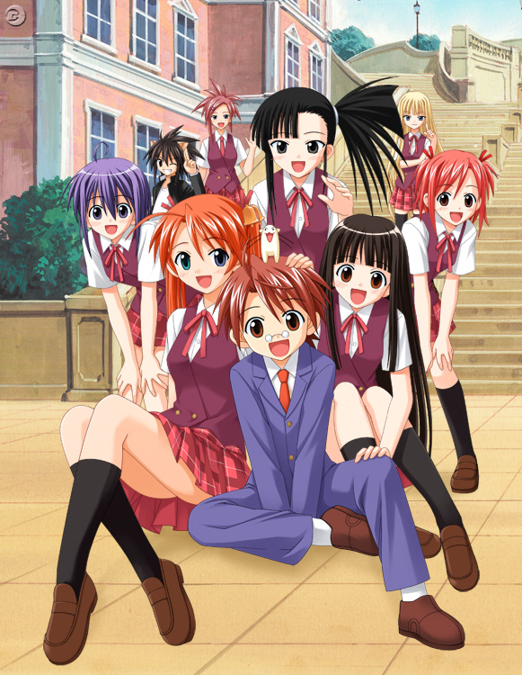 evangeline a.k. mcdowell, kagurazaka asuna, sakurazaki setsuna, miyazaki nodoka, konoe konoka, and 5 more (mahou sensei negima!)