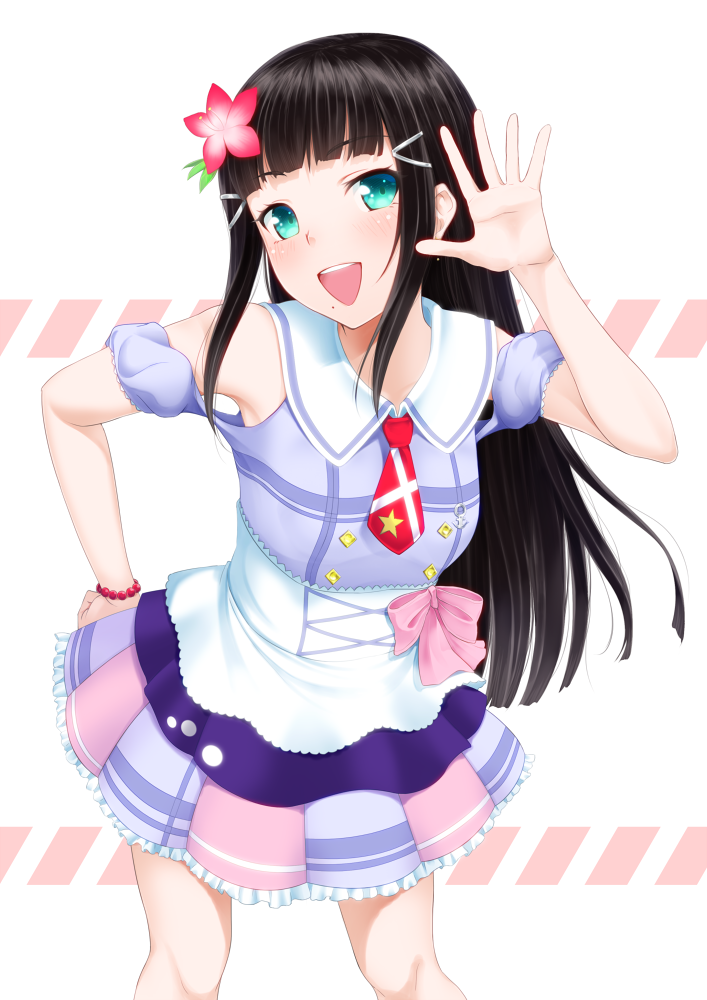 kurosawa dia (love live! and 1 more) drawn by w3b_(saviorw3b)