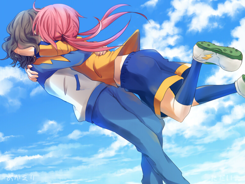 kirino ranmaru and shindou takuto (inazuma eleven and 1 more) drawn by kiryamu