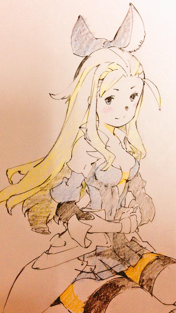 edea lee (bravely default and 1 more) drawn by nanpou_(nanpou0021)