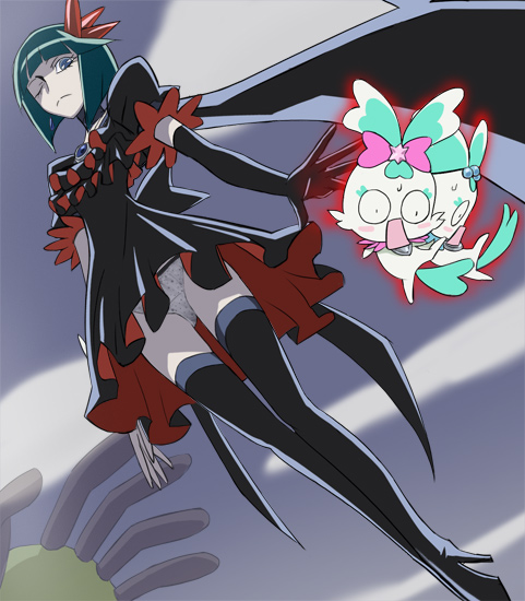 dark precure, coffret, and chypre (precure and 1 more) drawn by haruyama_kazunori