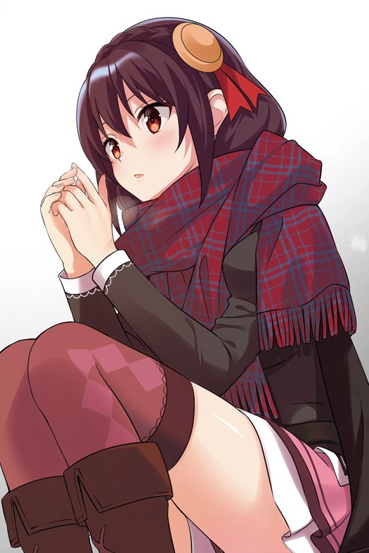 yunyun (kono subarashii sekai ni shukufuku wo!) drawn by taromarun
