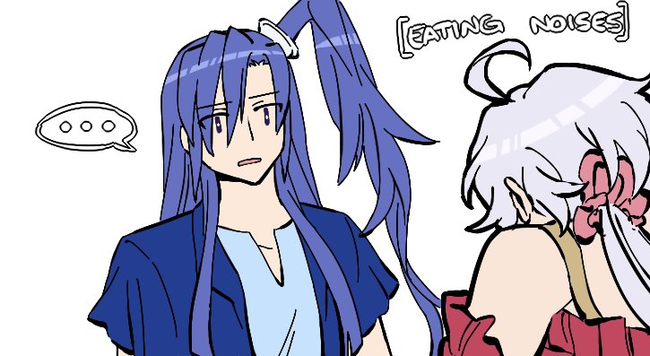yukine chris and kazanari tsubasa (senki zesshou symphogear) drawn by dlanon