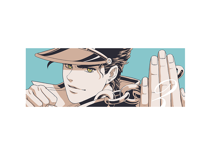 kujo jotaro (jojo no kimyou na bouken and 1 more) drawn by lanxjourney