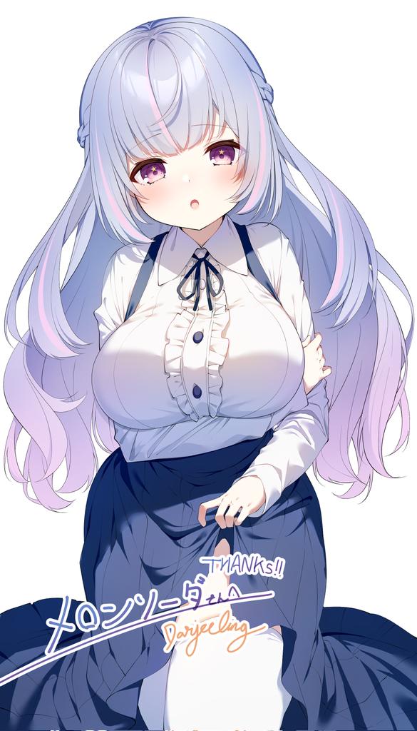 hoshifuru ameru (indie virtual youtuber) drawn by darjeeling_(reley)