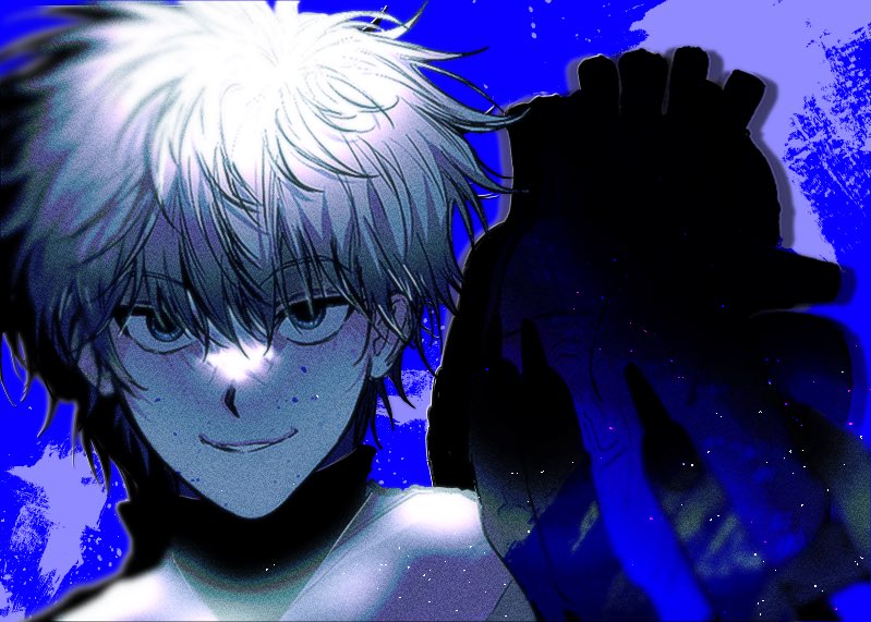 killua zoldyck (hunter x hunter) drawn by sr_draw