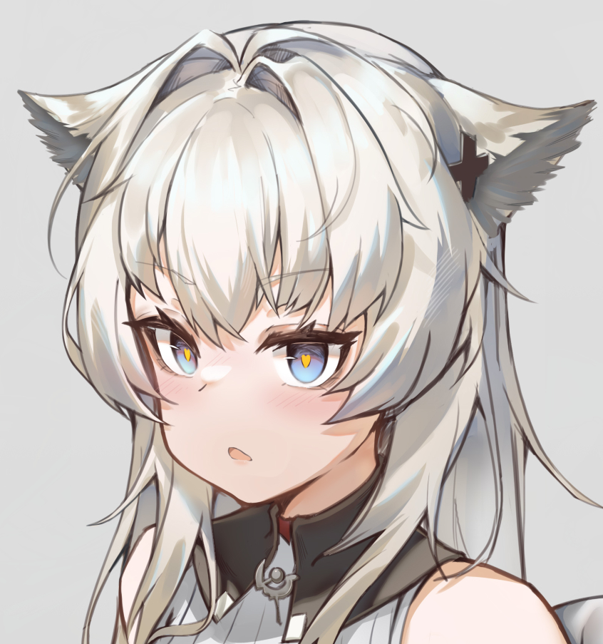 perlica (arknights and 1 more) drawn by pota_douzhi