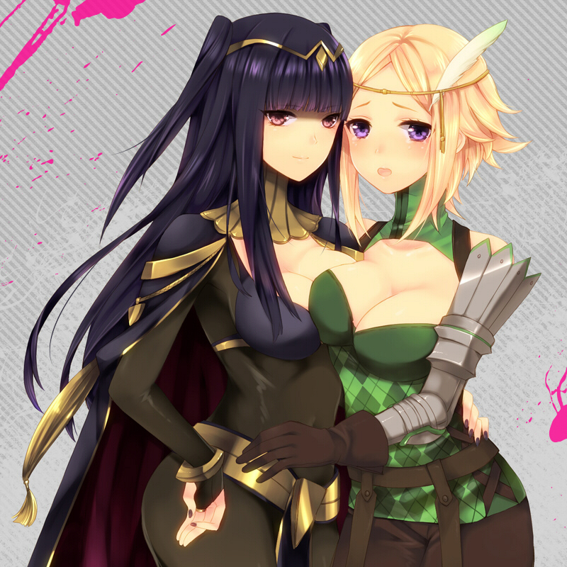 tharja and noire (fire emblem and 1 more) drawn by kisano_(otpr)