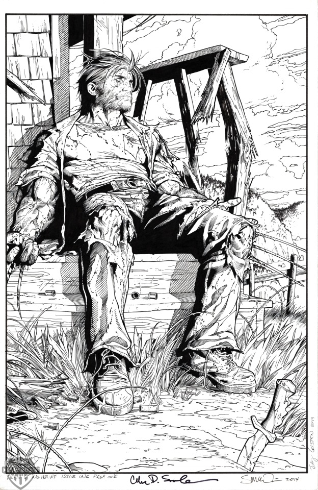 wolverine (marvel and 1 more) drawn by steve_mcniven