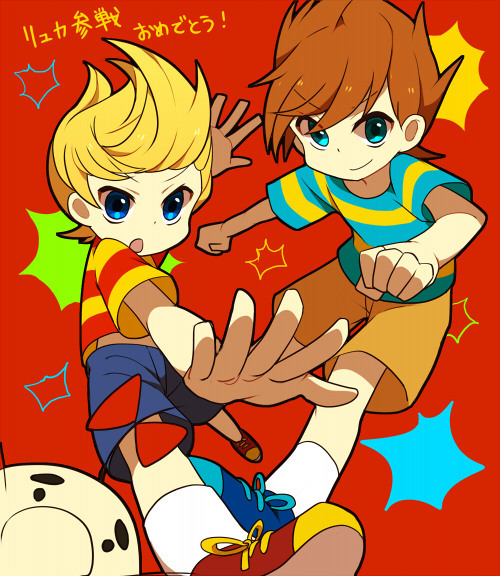 lucas, doseisan, and claus (mother and 1 more) drawn by biseibutu