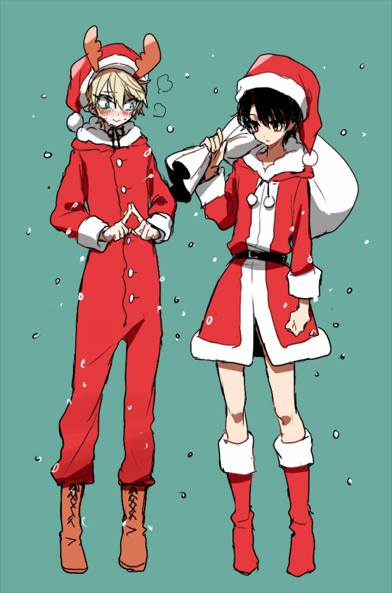 slaine troyard and kaizuka inaho (aldnoah.zero) drawn by tamaon